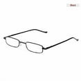 thumbnail image 3 of REAVEE 3 Pair Slim Pen Reading Glasses Small Tube Reader Glasses Men Women Spring Hinged Eyeglasses with Portable Clip Case 1.25, 3 of 3