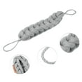 thumbnail image 3 of Unique Bargains 1 Pc Bath Shower Loofah Sponge Body Puffs for Bathroom Shower 11.42"x2.20"x1.97" Gray, 3 of 6