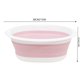 thumbnail image 2 of Lavabo Plegable Multiusos - Lavabo Portátil para Camping Lavabo Plegable, Rosa MNFD, 2 of 5