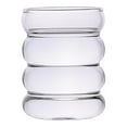 thumbnail image 2 of Rongfmy 2X Coffee Juice Drinking Glasses Glass Cup Milk Water Mug Cups Gift Transparent, 2 of 9