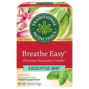 Traditional Medicinals Tea, Breathe Easy, Tea Bags, 16 Count