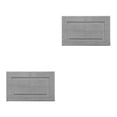 thumbnail image 1 of relayinert 1/2/3 Anti-slide And Stylish Rug - Comfortable And Floor Mat For Bathroom Waterproof light gray 40*60cm 2PCS, 1 of 6