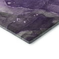 thumbnail image 4 of Addison Rugs Mayfield Washable Transitional Watercolors Purple Rectangle Rug, 3' x 5', 4 of 6