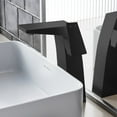 thumbnail image 5 of Carre Single Hole, Single-Handle, High Arc Bathroom Faucet in Matte Black, 5 of 12