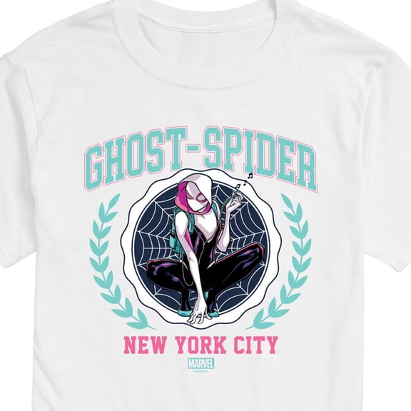 Marvel - Ghost Spider Collegiate Men's Short Sleeve Graphic T-Shirt