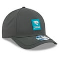 thumbnail image 3 of Men's New Era Charcoal Jacksonville Jaguars 2025 Sideline Cold Weather 9FORTY M-Crown Adjustable Hat, 3 of 5