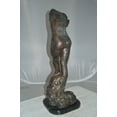 thumbnail image 3 of Eve Replica by Rodin Bronze Statue -  Size: 10"L x 10"W x 32"H., 3 of 14