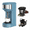 Blue, variant on Single Serve Coffee Maker for K Pod, 2-in-1 Coffee Maker Single Serve & Ground Coffee Brewer, Quick Brew 6 to 14oz Brew size Carefree Auto Shut-off Small Coffee Machine for Apartment