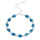 thumbnail image 2 of Pulseras para mujer, regalos para mujer, moda lujosa, pulsera Aobao con gotas de agua para mujer, joyería para pies, regalo para mujer, pulsera para mujer, 2 of 5