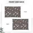 thumbnail image 3 of Fotbe Pirate Skulls Reusable Cosmetic Bag Makeup Bag for Women Large Travel Cosmetic Pouch Girls' Make Up Organizer, 3 of 8