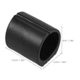 thumbnail image 2 of KALLORY 12Ud Fundas Negras Para Patas De Para Protección Del Y Estabilidad, 2 of 6