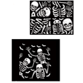 thumbnail image 2 of Adhesivos para ventanas de Halloween, pegatinas para ventanas de Halloween, adhesivos para ventanas de esqueleto, decoraciones para ventanas de Halloween para paredes de vidrio, suministros para fiest, 2 of 3