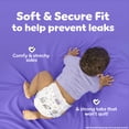 thumbnail image 3 of Luvs Platinum Protection Baby Diapers, Size 4 (22-37 lb), 84 Count, 3 of 16