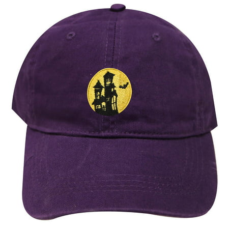 City Hunter C104 Halloween Castle Baseball Caps - Dark Purple
