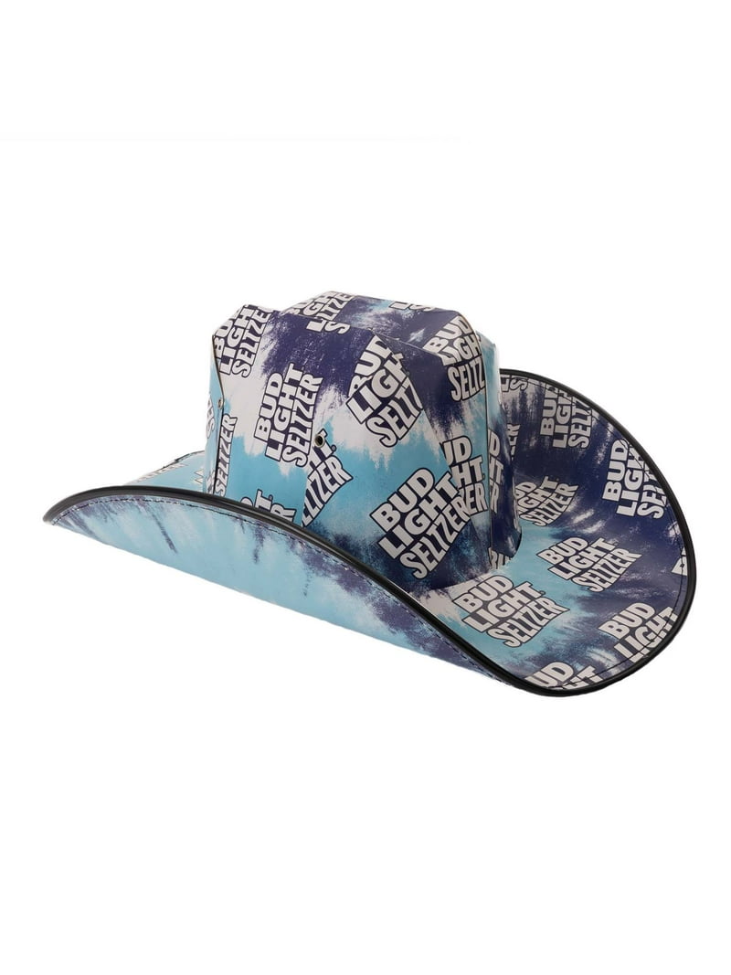 Bud Light Seltzer Blue Raspberry Cowboy Hat - Walmart.com display picture 1