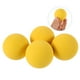 thumbnail image 2 of 4 pelotas de goma amarillas con alta tasa de rebote y muy visibles para practicar deportes, 2 of 8