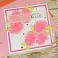 thumbnail image 2 of Hunkydory Crafts For The Love Of Stamps - Layering Chrysanthemum A5 Stamp Set, 2 of 6