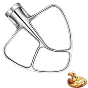 ‌K45B Stainless Steel Flat Beater for KitchenAid 4.5 and 5 Quart Tilt-Head Stand Mixers, Dishwasher Safe