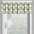thumbnail image 4 of Ambesonne Mardi Gras Valance & Curtain, Pattern, 55"x36", Purple Green Yellow, 4 of 6