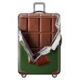 thumbnail image 1 of ZheElen Durable Luggage Cover With Fine Stitching For Wide Application Stable Fixation Elastic Luggage Cover chocolate S, 1 of 6