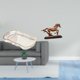 thumbnail image 2 of Elegante Bandeja De Desayuno Con Figura De Caballo Para Decorar El Escritorio De La Sala De Estar Y Guardar Cosméticos En La Estantería De La Cafetería Del Hogar., 2 of 8