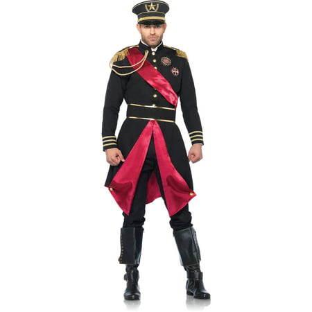Leg Avenue Men's Black Military General Costume