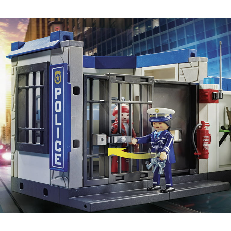 PLAYMOBIL Prison Escape Police Motorcycle - Children Ages 4+