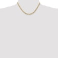 thumbnail image 4 of 14K Yellow Gold Figaro Chain Necklace 16 inch 4.75 mm Flat with Lobster Clasp, 4 of 4