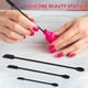 thumbnail image 4 of Raspador de cosméticos de silicona flexible Herramienta de maquillaje de cepillo reutilizable (Negro M) Ehuebsd Cuidado Belleza, 4 of 8