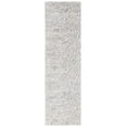 thumbnail image 2 of SAFAVIEH Berber Deena Distressed Runner Rug, Ivory/Dark Gray, 2'3" x 8', 2 of 10