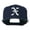 Navy, variant on Old English X Embroidered Flat Bill Cap - Navy OSFM