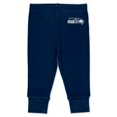 thumbnail image 4 of Infant & Newborn WEAR by Erin Andrews Seattle Seahawks Three-Piece Turn Me Around Bodysuits & Pant Set, 4 of 5