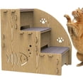 thumbnail image 5 of Pet Ladder for Sofa, Pet Ramp for Couch, 3 Step Pet Stairs for Bed, Balanced Dog Indoor Ramp, NonSlip Pet Ramp Stairs for Small Dogs, Cats, 5 of 5