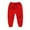 Red, variant on Toddler Leggings Toddler Boys Girls Sweatpants Solid Color Casual Cotton Sports Jogger Pants Loungewear Athletic Trousers with Pockets Boys Flare Bottom Pants Light Blue 5Y