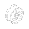 Genuine OE Volkswagen Wheel - 7P6-601-025-AJ-ZD8