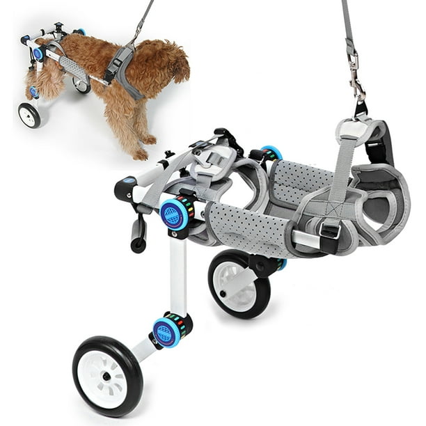 Pet Wheelchair, Doggie Exercise Wheels, Lightweight Foldable Cat