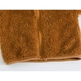 thumbnail image 7 of CAICJ98 Baby Boy Fleece Jacket Girl Winter Warm Bear ears Clothes Coat Toddler Kids Zip Up Jacket Boy's Clothing Sweater (Coffee,18-24 Months), 7 of 7