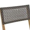 thumbnail image 4 of 2 Hillside Bistro Chair , Foldable. Wood, Brown. 17.94" X 20.67" 34.01" 2 Chairs, Foldable For Outdoor Use. Deep Wide High, 4 of 5