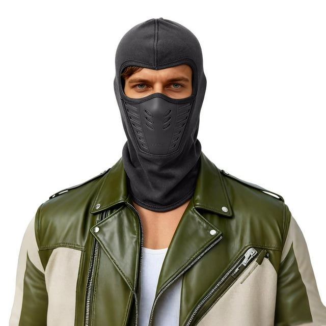 Winter Windproof for Outdoor Sports and Motorcycling - Full Hood for Snowboarding Cycling Skiing and Winter Riding