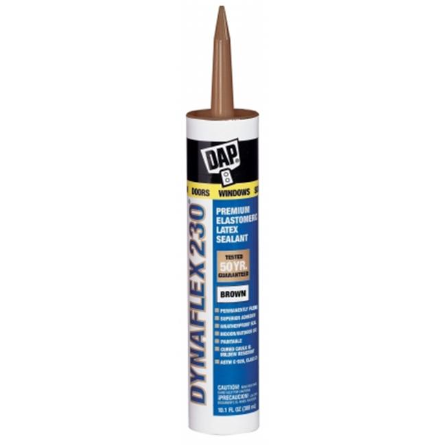 DAP 7079818418 10.1 oz. Brown Acrylic Polymer Indoor/Outdoor Sealant Cartridge