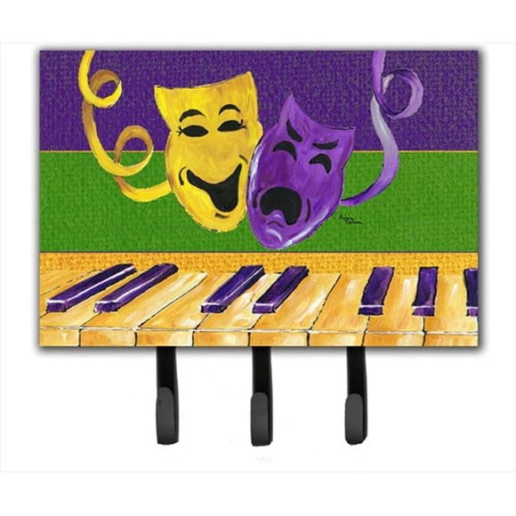 6 x 9 In. Mardi Gras Leash or Key Holder