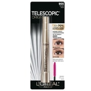 LOreal Paris Telescopic Original Washable Intense Lengthening Mascara, Black, 0.27 fl. oz.