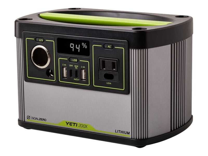 Goal Zero Yeti 200X External battery pack lithium ion 13 Ah 187 Wh