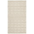 thumbnail image 3 of SAFAVIEH Natura Carly Geometric Braided Wool Area Rug, Ivory, 4' x 6', 3 of 7