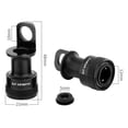 thumbnail image 4 of Bicycle Pedal Mount Fixing Adapter Portable Quick Release Pedal Holder Buckle, 4 of 9