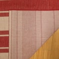 thumbnail image 4 of Gertmenian Paseo Castro Red Modern Stripe Indoor/Outdoor Area Rug 8'9" x 13'1' 9' x 12', 4 of 5