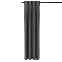 Collins Blackout Curtain, 52 x 84 in. - 1 Panel - Dark Grey