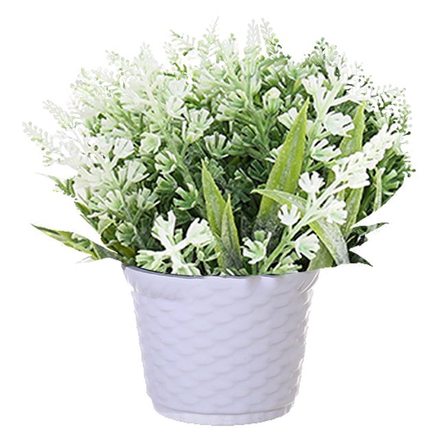 Maceta de flores falsas con forma de bola de lavanda, paisaje, planta artificial, decoración de interiores, flor falsa, decoración pequeña creativa
