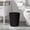Black, variant on Trash Can, Small Plastic Waste Basket for Bathroom, Kitchen, Office & Bedroom – Compact Garbage Bin