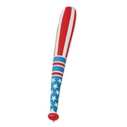 US Toy Fourth of July Patriotic Bat 46" Inflatable Toy, Red White Blue, 12 Pack